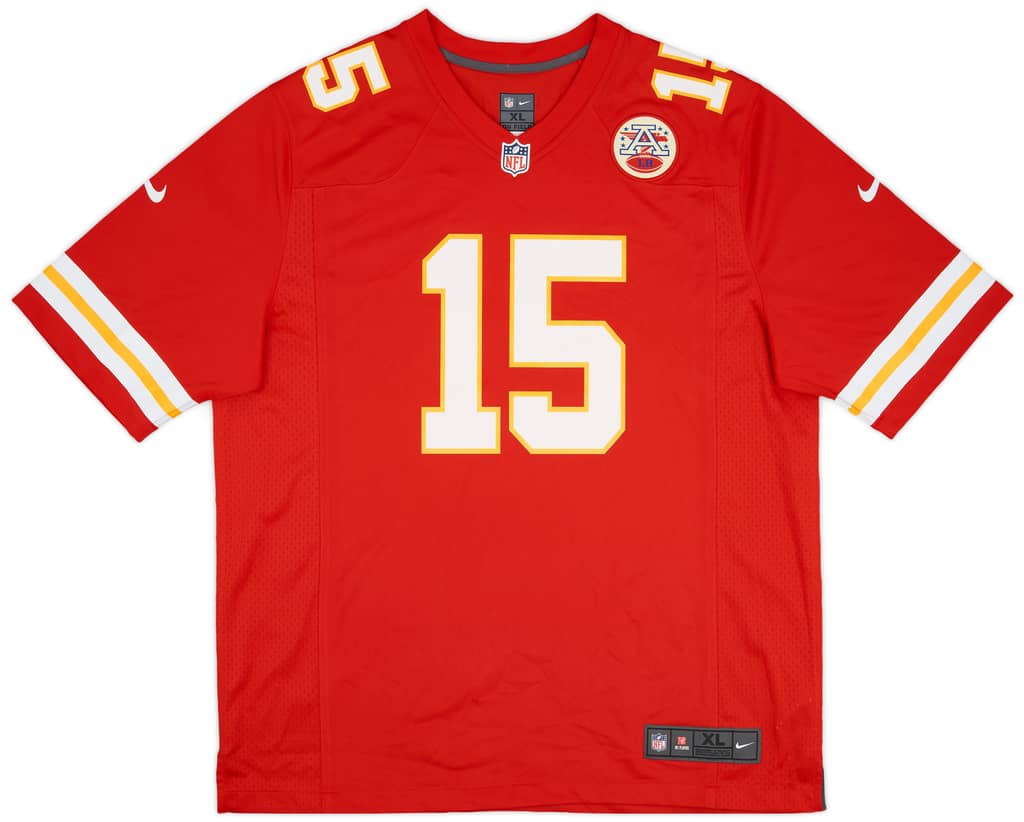 2017-24 Kansas City Chiefs Mahomes #15 Nike Game Home Jersey (XL)