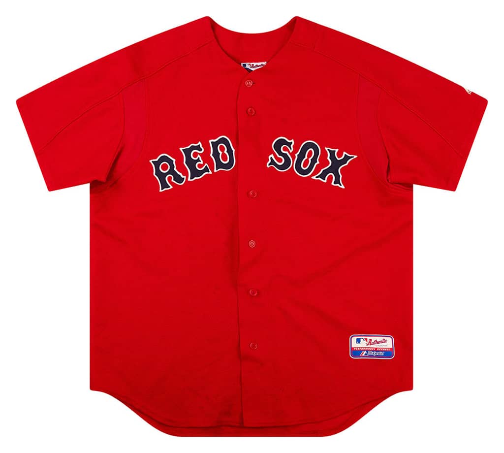 2003-06 Boston Red Sox Authentic Majestic Training Jersey XL