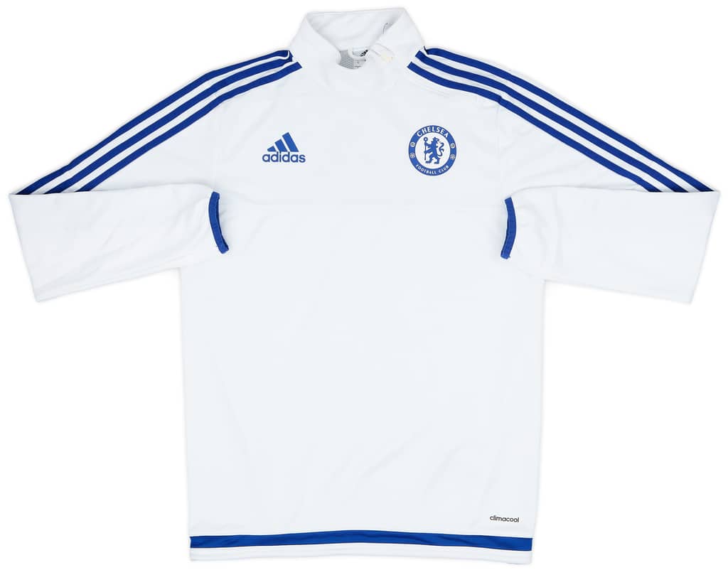 2015-16 Chelsea adidas 1/4 Zip Training Top - 8/10 - (S)