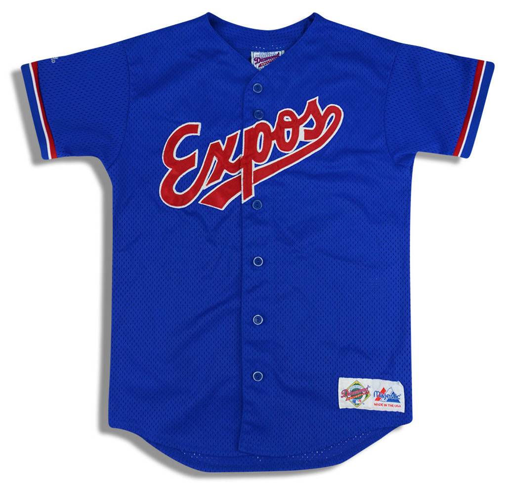 1999-02 Montreal Expos Majestic Diamond Collection Jersey (Alternate) Y