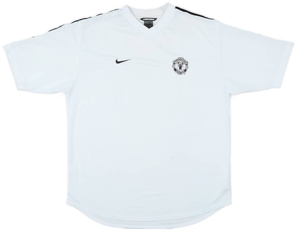 2002-03 Manchester United Nike Training Shirt - 6/10 - (L)