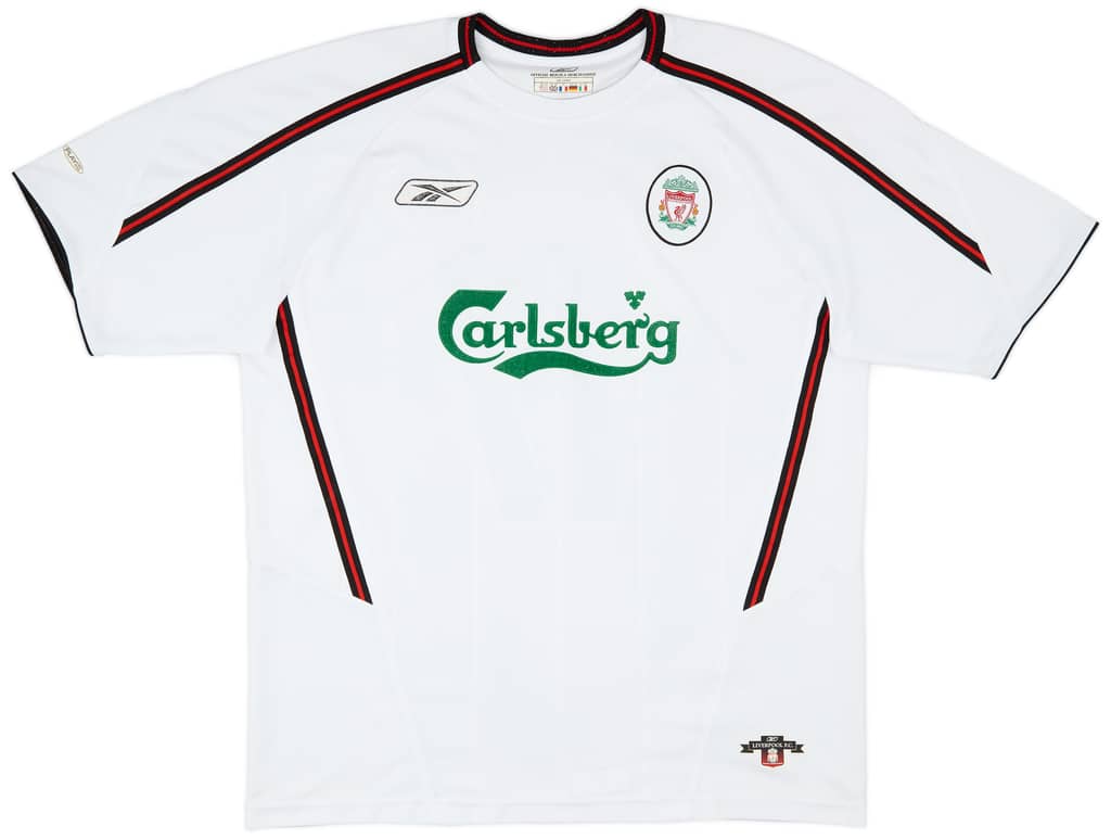 2003-04 Liverpool Away Shirt Gerrard #17 - 6/10 - (L)