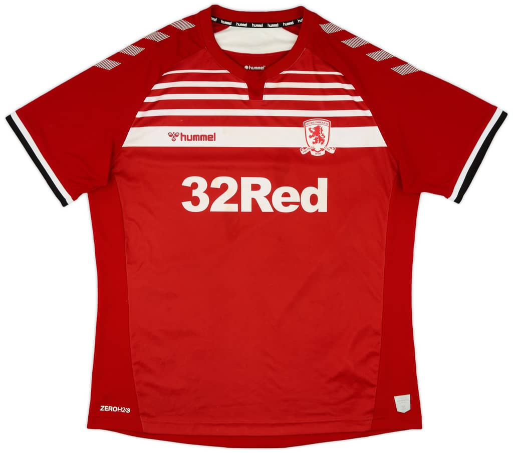 2019-20 MIddlesbrough Home Shirt - 6/10 - (XXL)