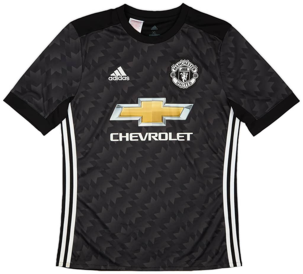 2017-18 Manchester United Away Shirt - 8/10 - (XL.Boys)
