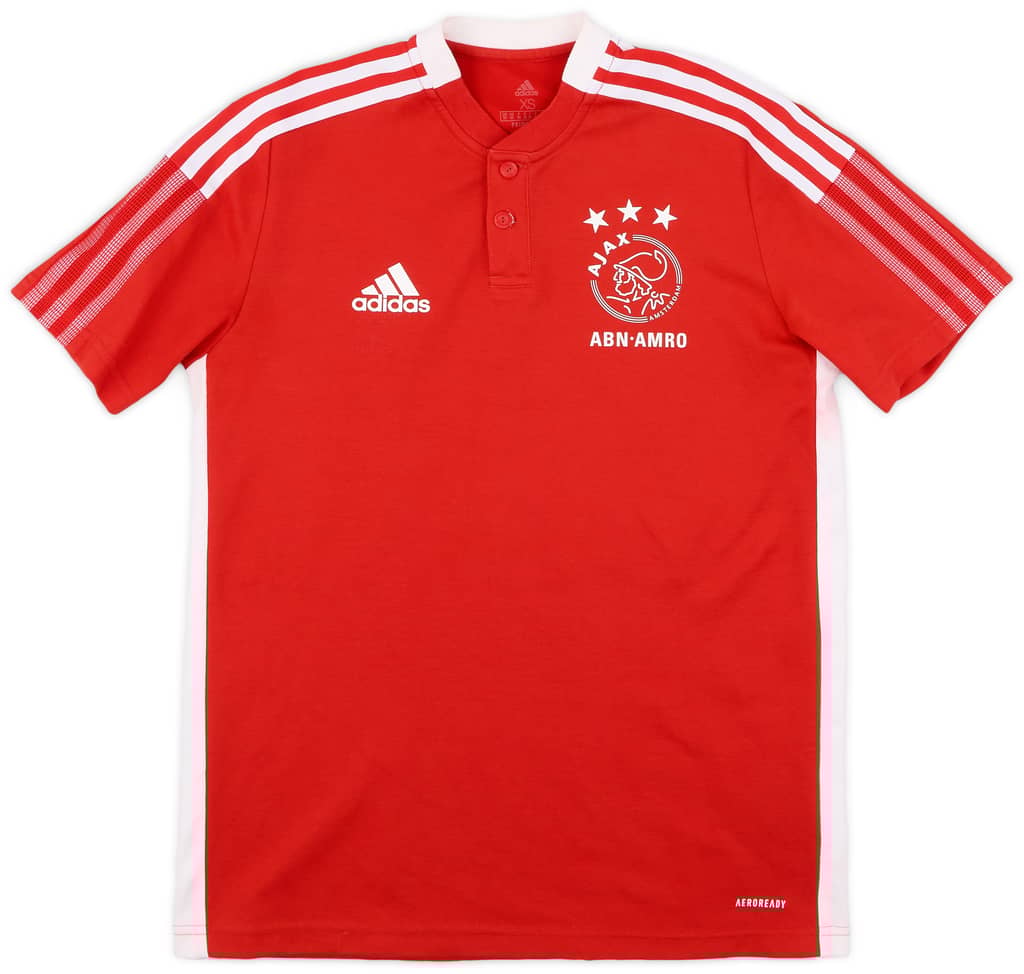 2021-22 Ajax adidas Polo Shirt - 9/10 - (XS)