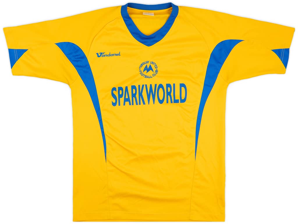 2007-08 Torquay United Home Shirt - 8/10 - (M)