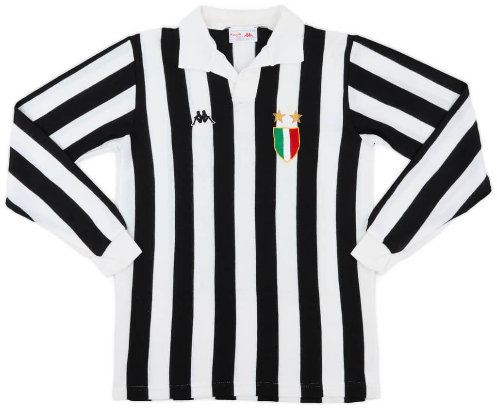 1982-83 Juventus Home L/S Shirt - 8/10 - (L)