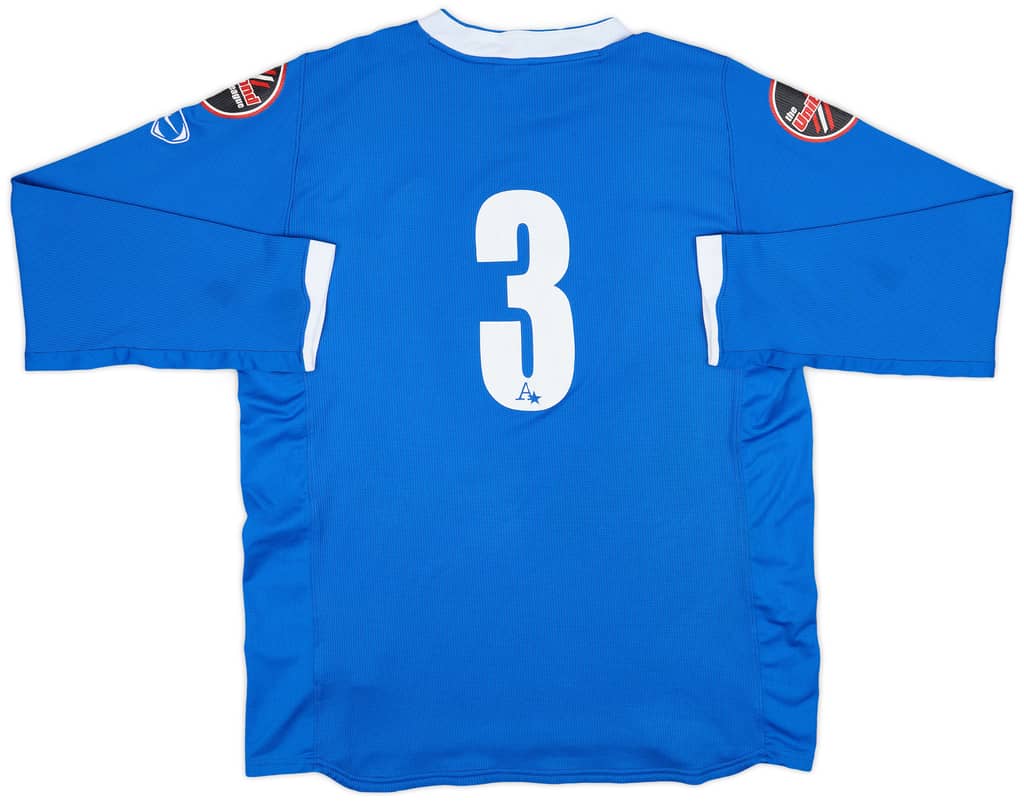 2006-07 Ossett Town Home L/S Shirt #3 - 6/10 - (XL)