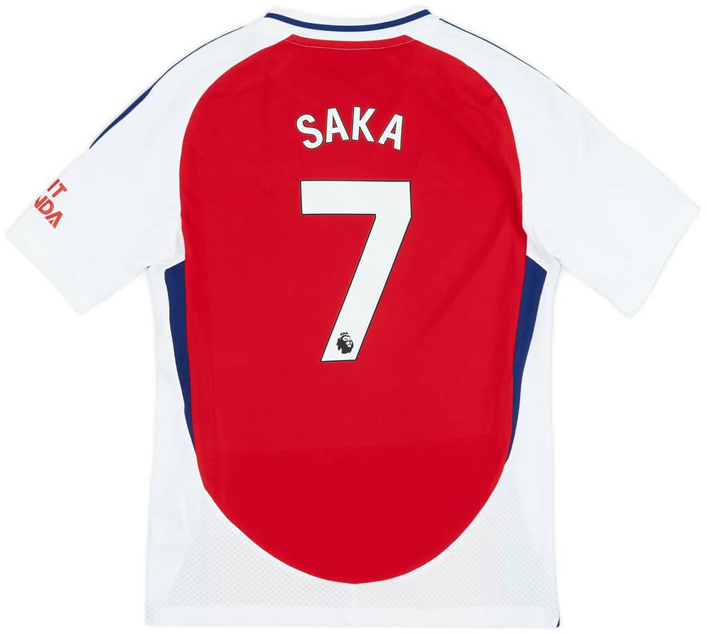 2024-25 Arsenal Home Shirt Saka #7 (KIDS)
