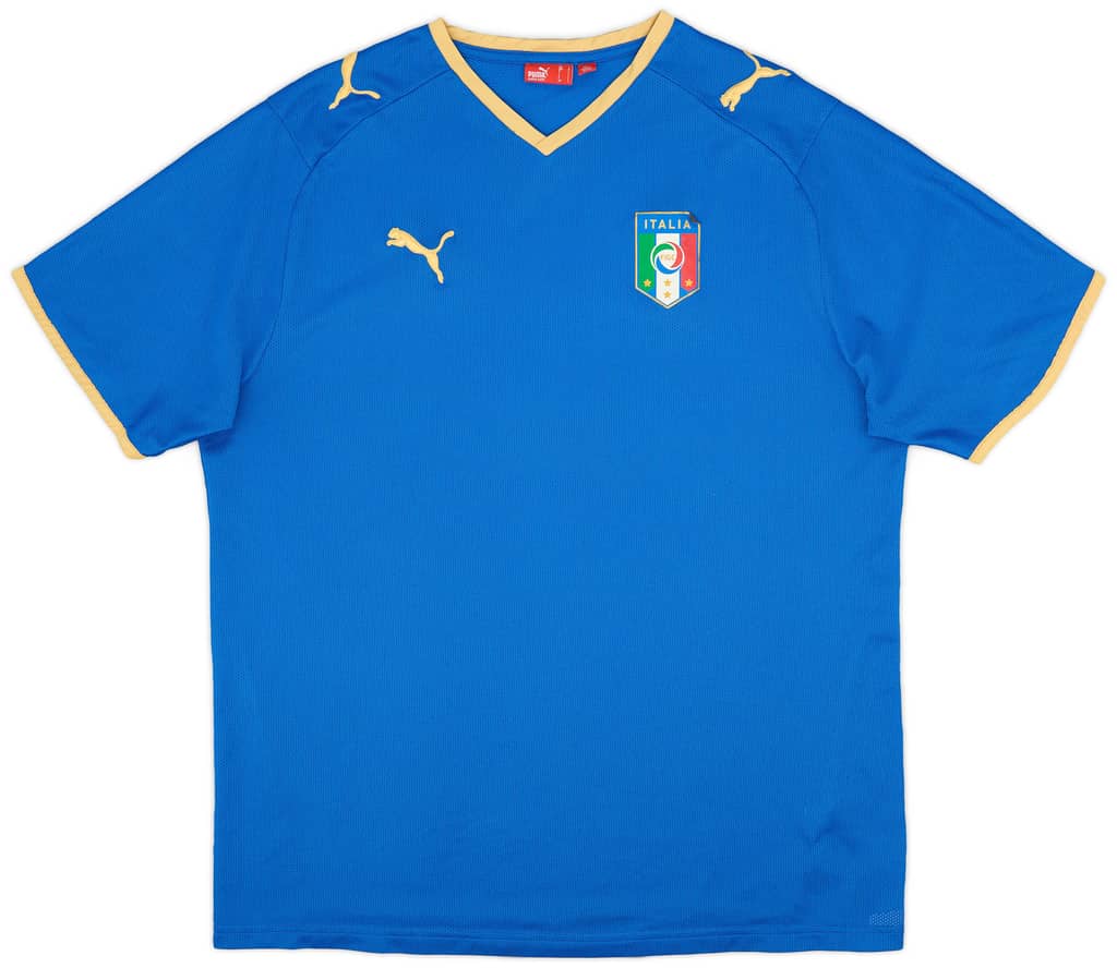 2007-08 Italy Home Shirt - 5/10 - (L)