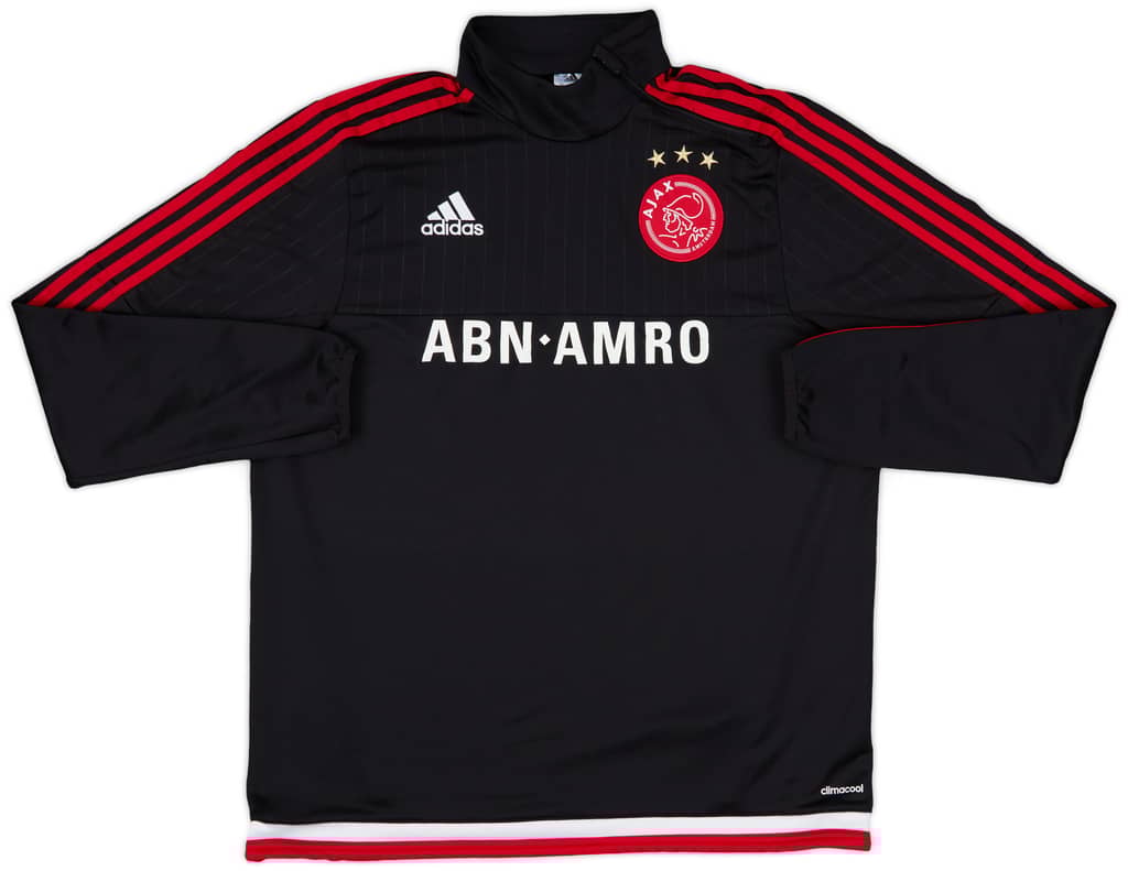 2015-16 Ajax adidas 1/4 Zip Drill Top - 8/10 - (L)