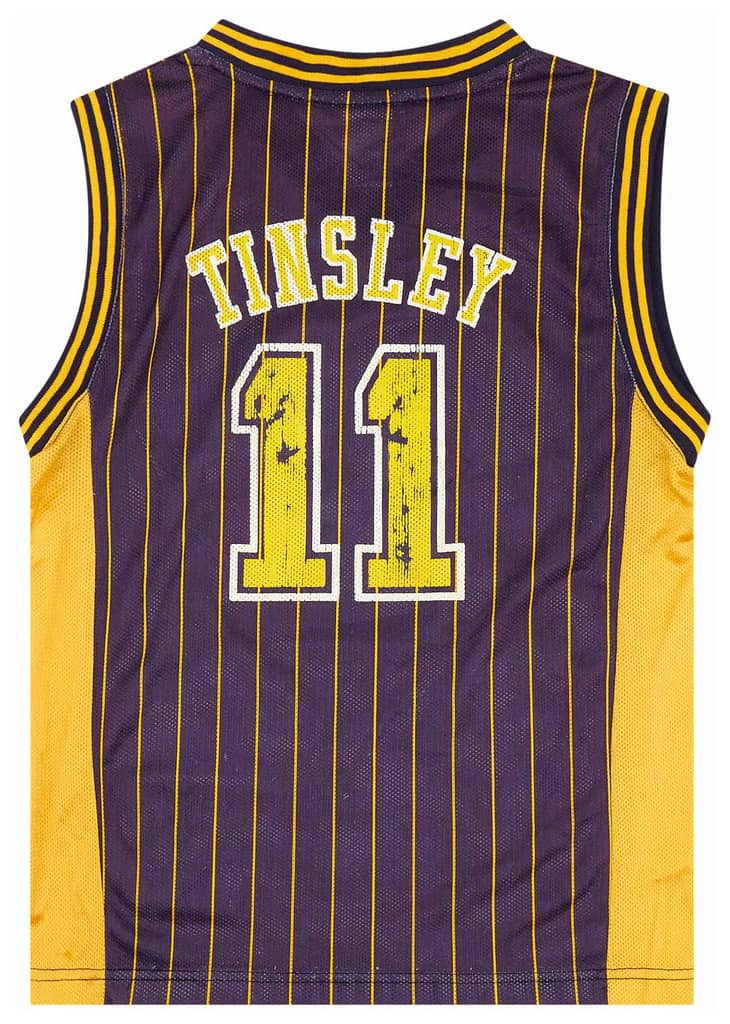 2002-05 Indiana Pacers Tinsley #11 Reebok Jersey (Away) Y