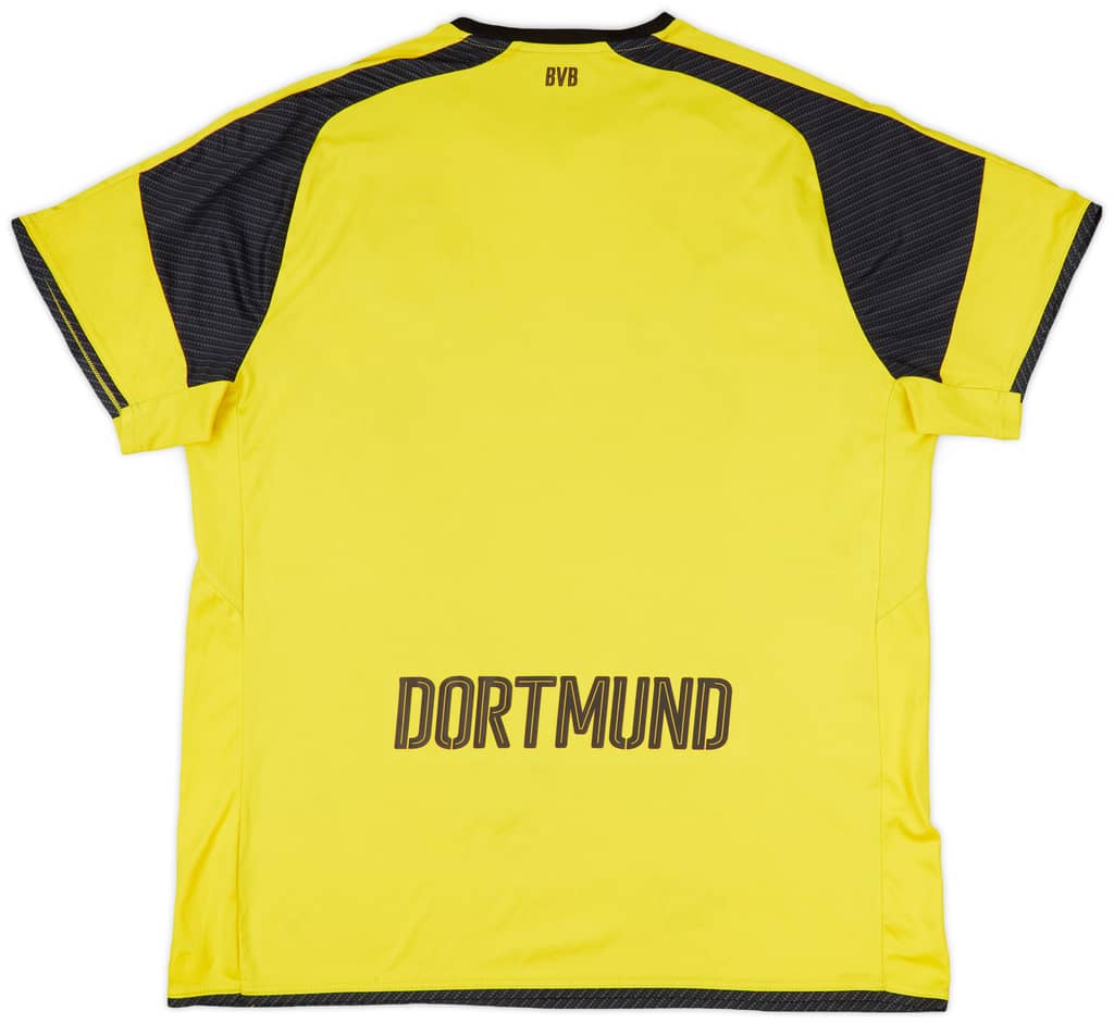 2016-17 Borussia Dortmund Home European Shirt - 5/10 - (XXL)