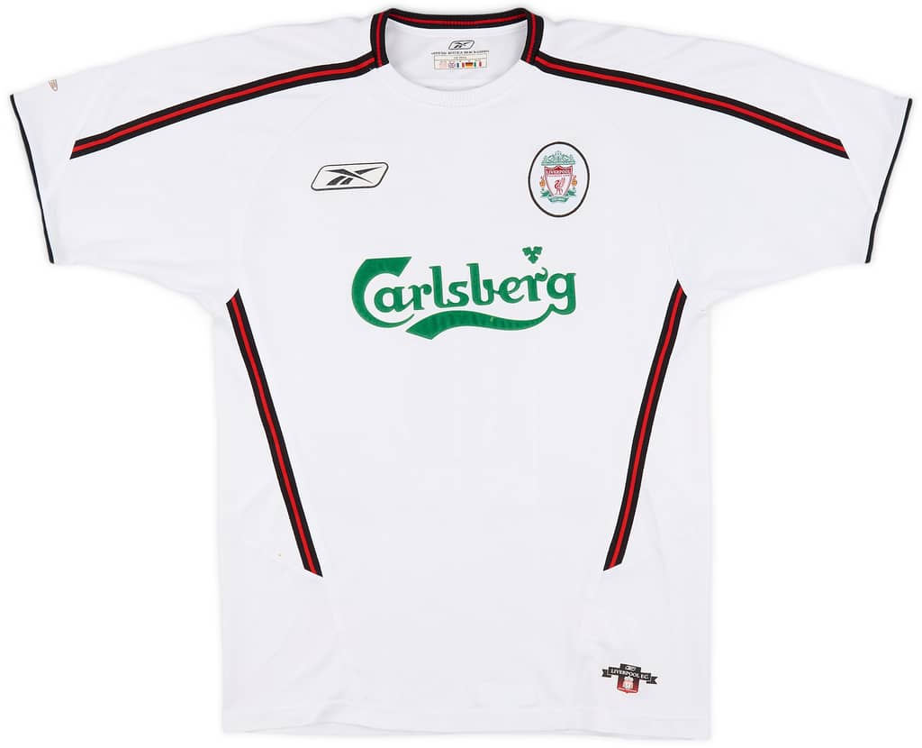 2003-04 Liverpool Away Shirt Gerrard #17 - 7/10 - (S)