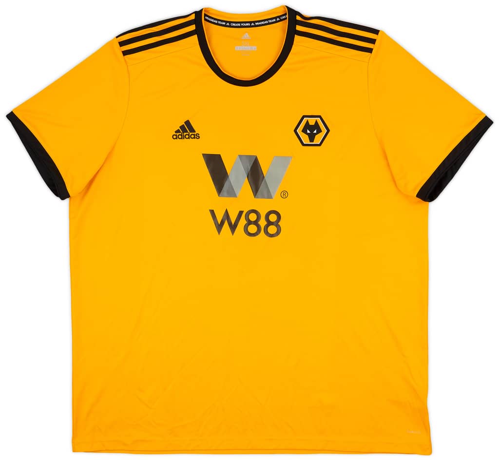 2018-19 Wolves Home Shirt Neves #8 - 8/10 - (3XL)