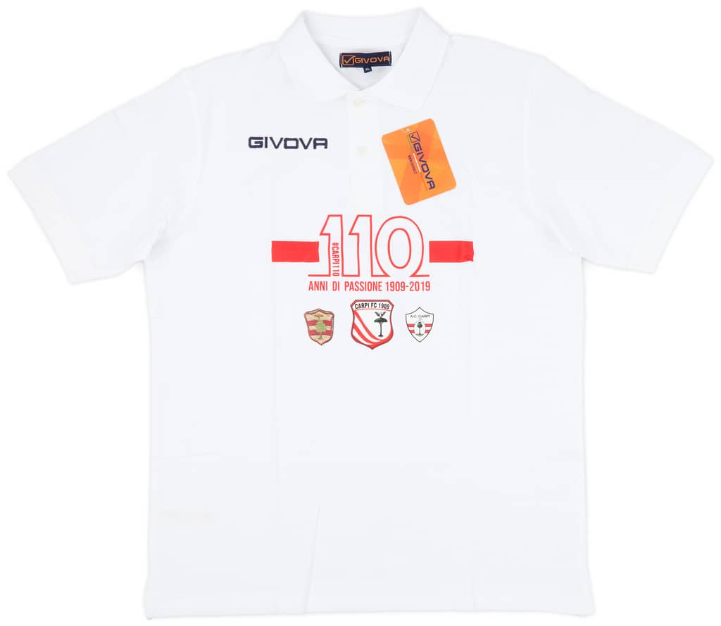 2019-20 Carpi Givova Anniversary Polo Shirt (XL)