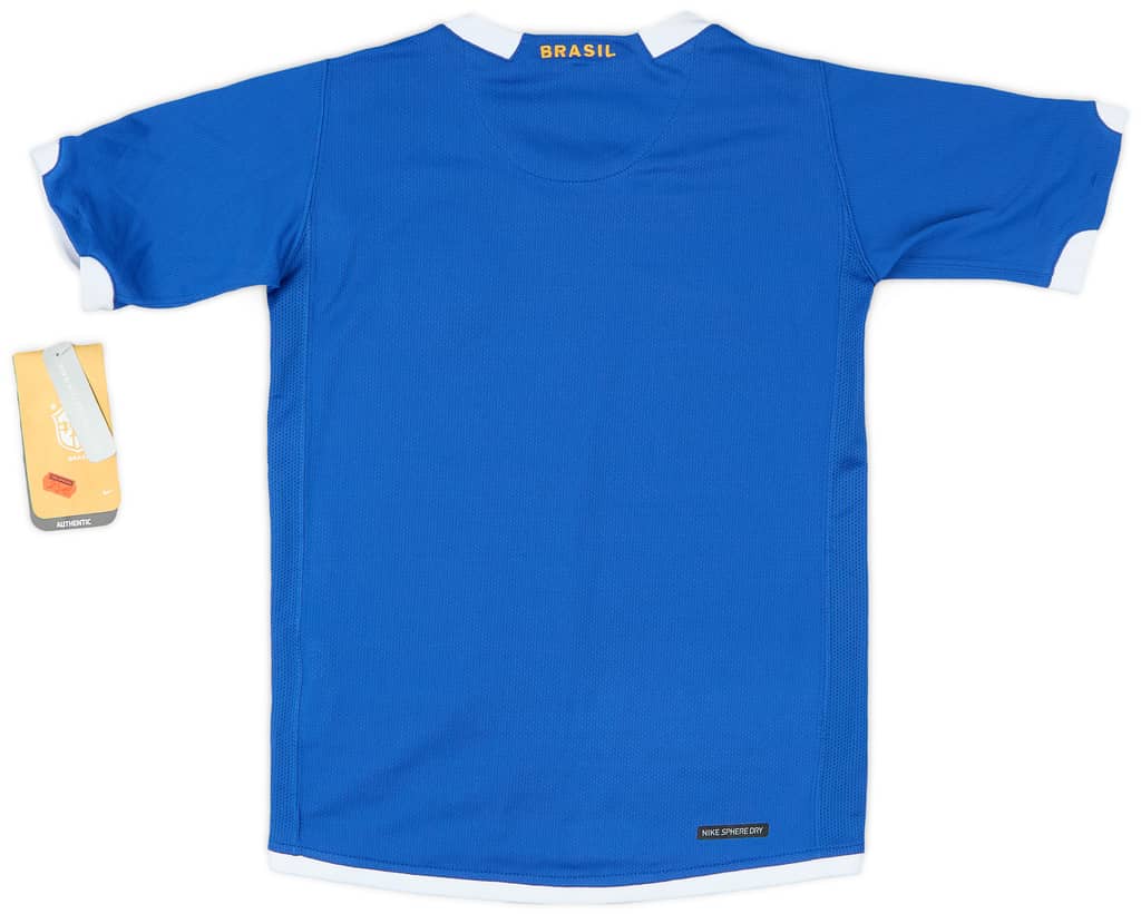 2006-07 Brazil Away Shirt (S.Boys)