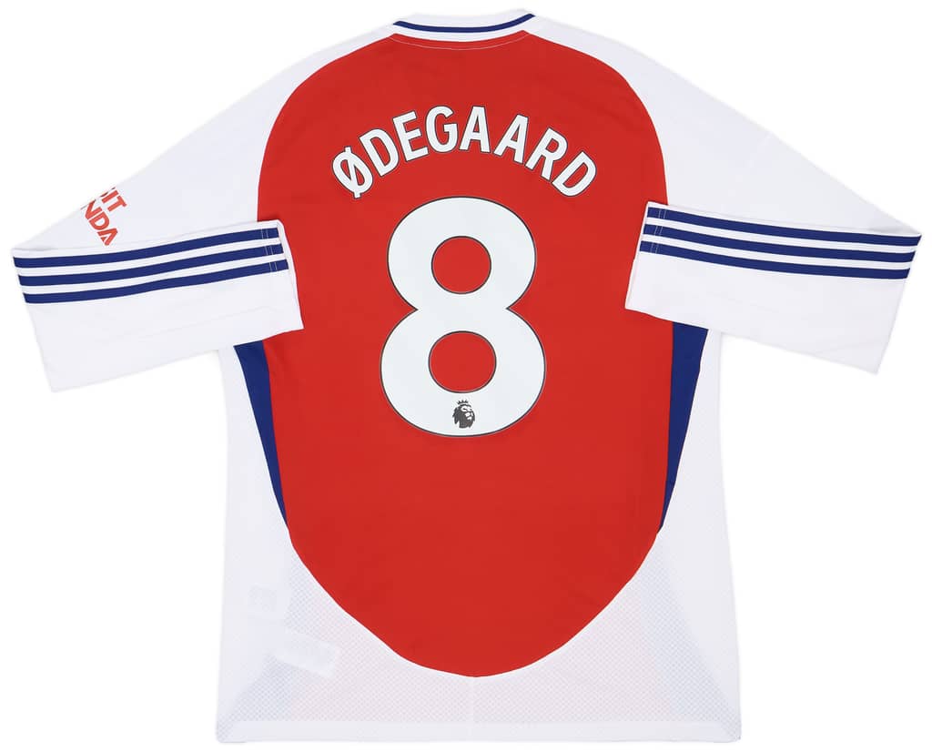 2024-25 Arsenal Home L/S Shirt Odegaard #8