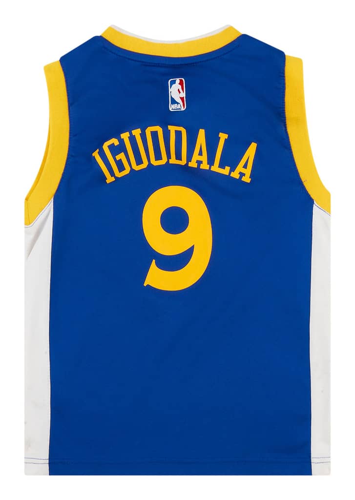 2014-17 Golden State Warriors Iguodala #9 adidas Jersey (Away) Y