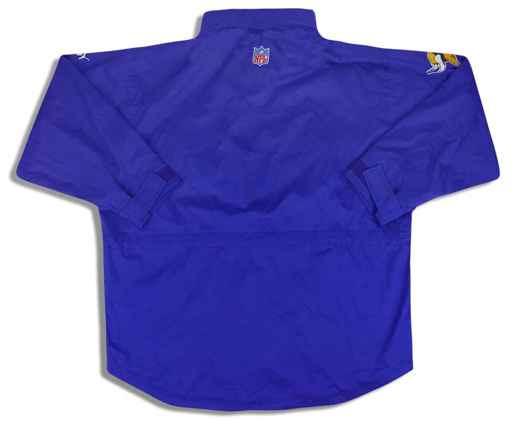 1990s Minnesota Vikings Puma Rain Coat XL