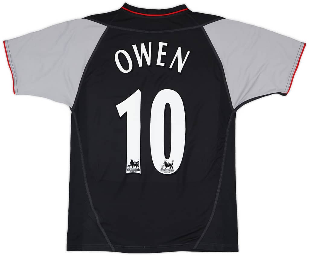 2002-04 Liverpool Away Shirt Owen #10 - 8/10 - (S)