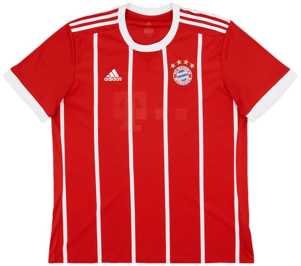 2017-18 Bayern Munich Home Shirt Vidal #23 - 4/10 - (XL)