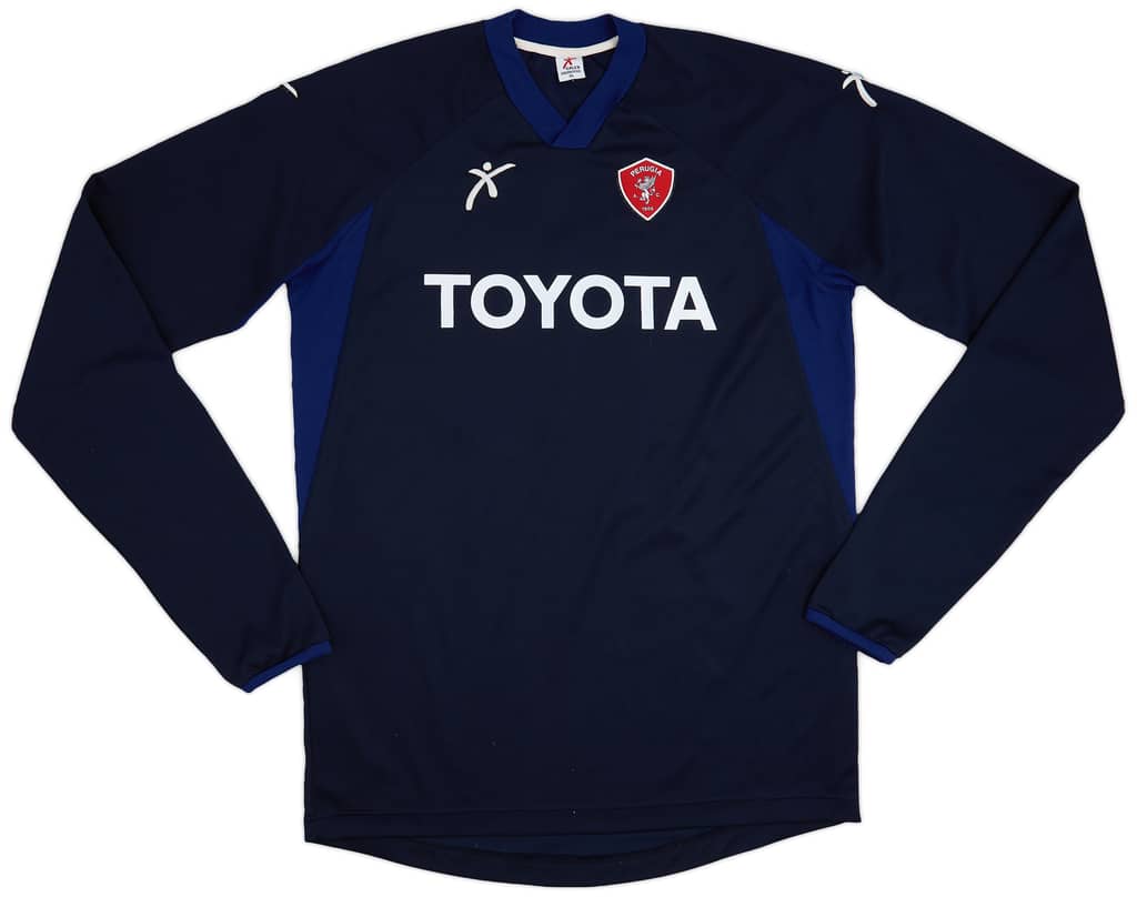 2002-03 Perugia Galex Training L/S Shirt - 9/10 - (XL)