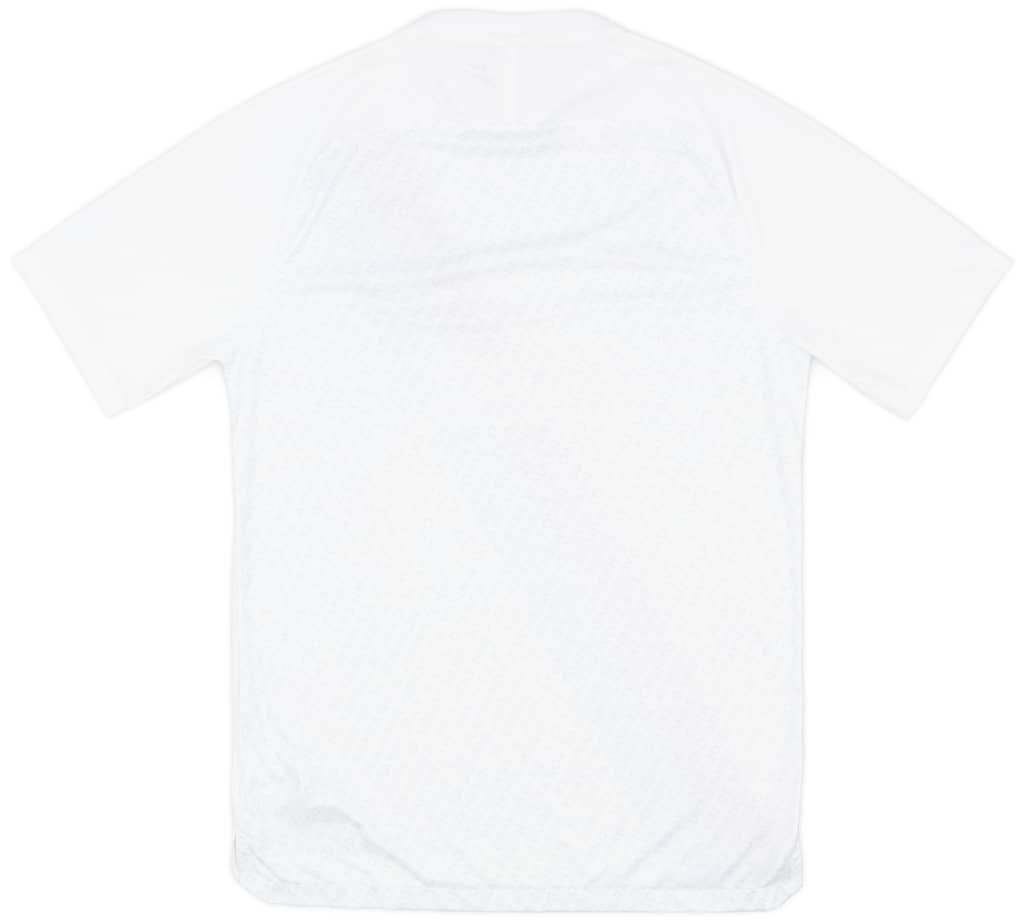 2017-18 Manchester City Player Issue 'Champions' Pre-Match Shirt