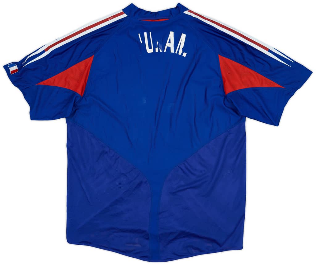 2004-06 France Home Shirt Thuram #15 - 4/10 - (XL)