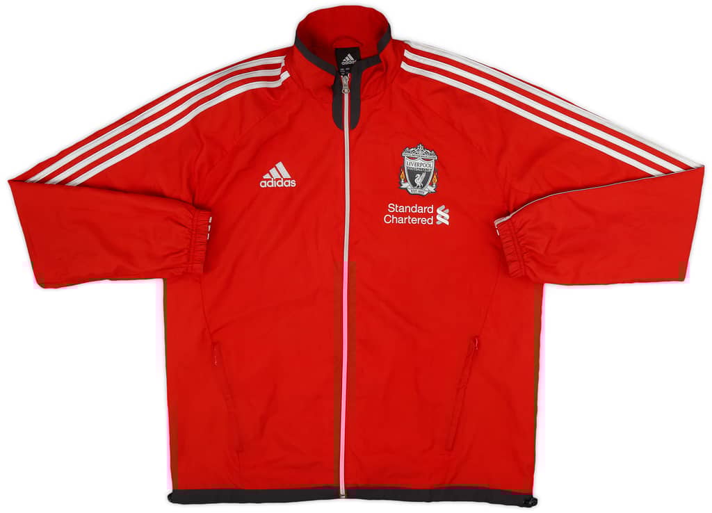 2011-12 Liverpool adidas Track Jacket - 9/10 - (L)