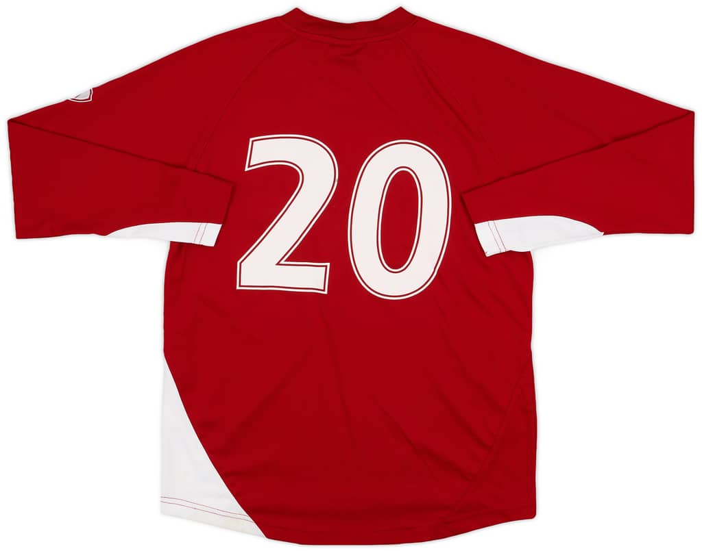 2004-05 MK Dons AVEC Training L/S Shirt #20 - 7/10 - (S)