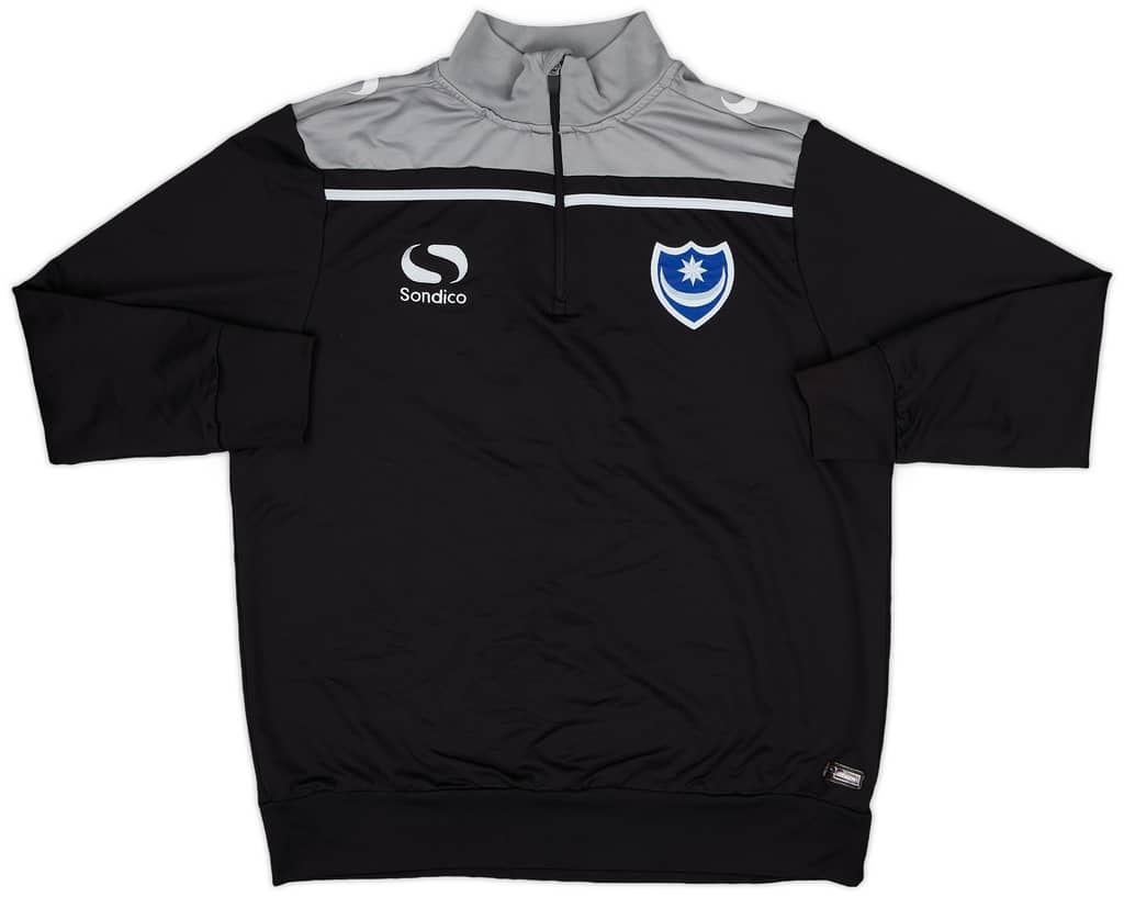2014-15 Portsmouth Sondico 1/4 Zip Training Top - 8/10 - (S)