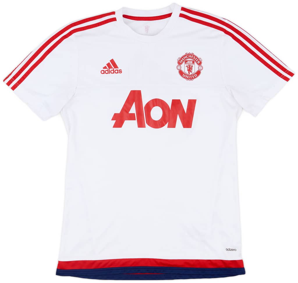 2015-16 Manchester United adidas Training Shirt - 6/10 - (M)