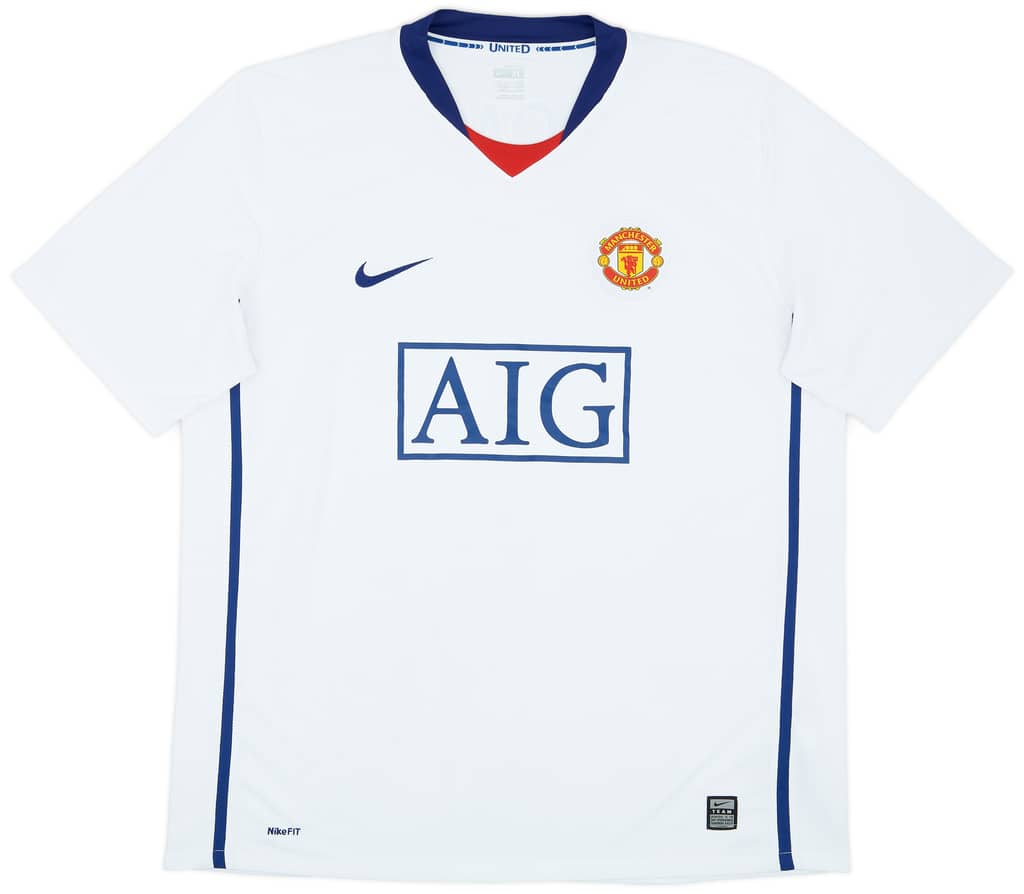 2008-10 Manchester United Away Shirt Rooney #10 - 5/10 - (XL)
