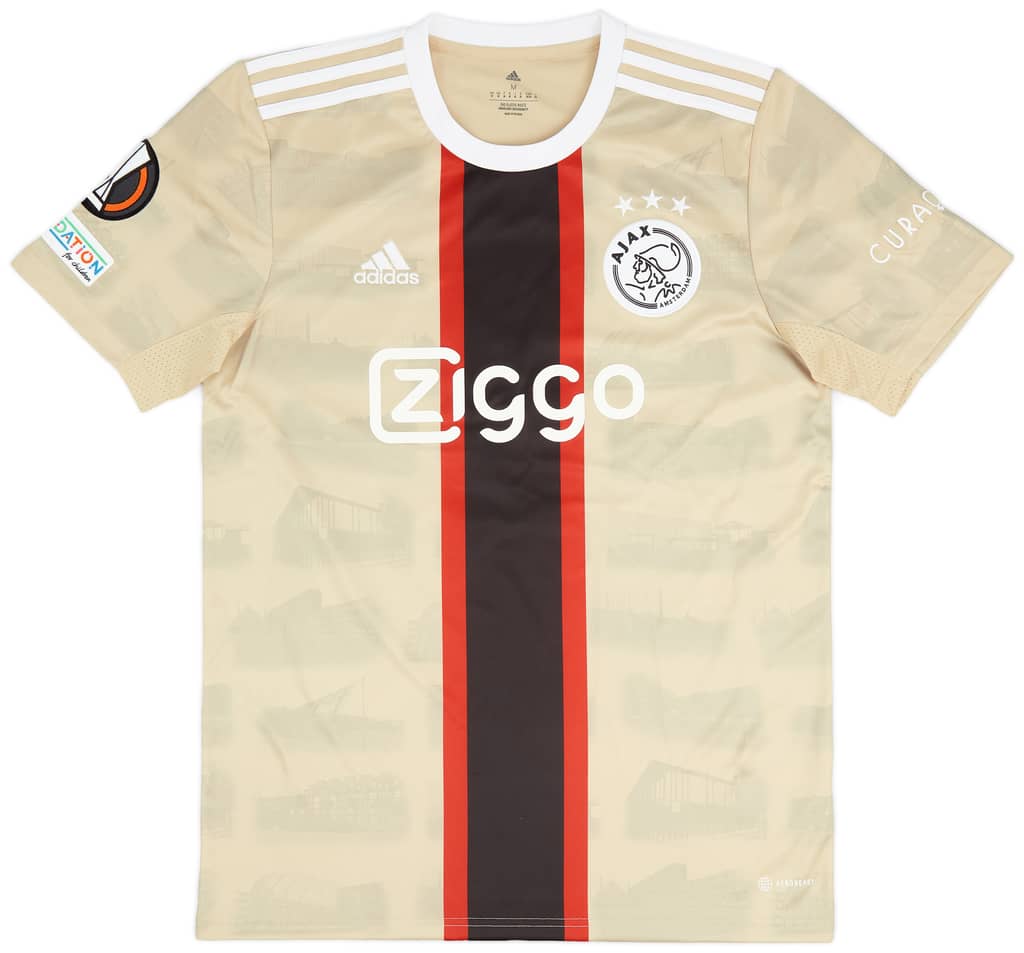 2022-23 Ajax Match Issue Europa League Third Shirt Regeer #26