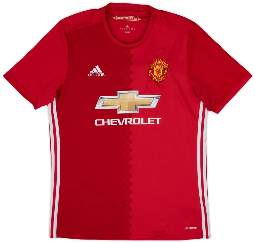 2016-17 Manchester United Home Shirt - 5/10 - (L)