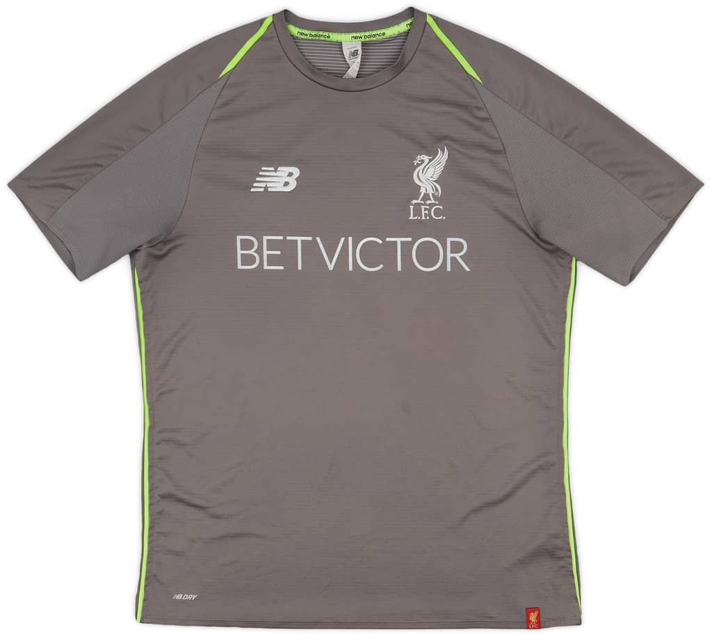 2018-19 Liverpool New Balance Training Shirt - 8/10 - (M)