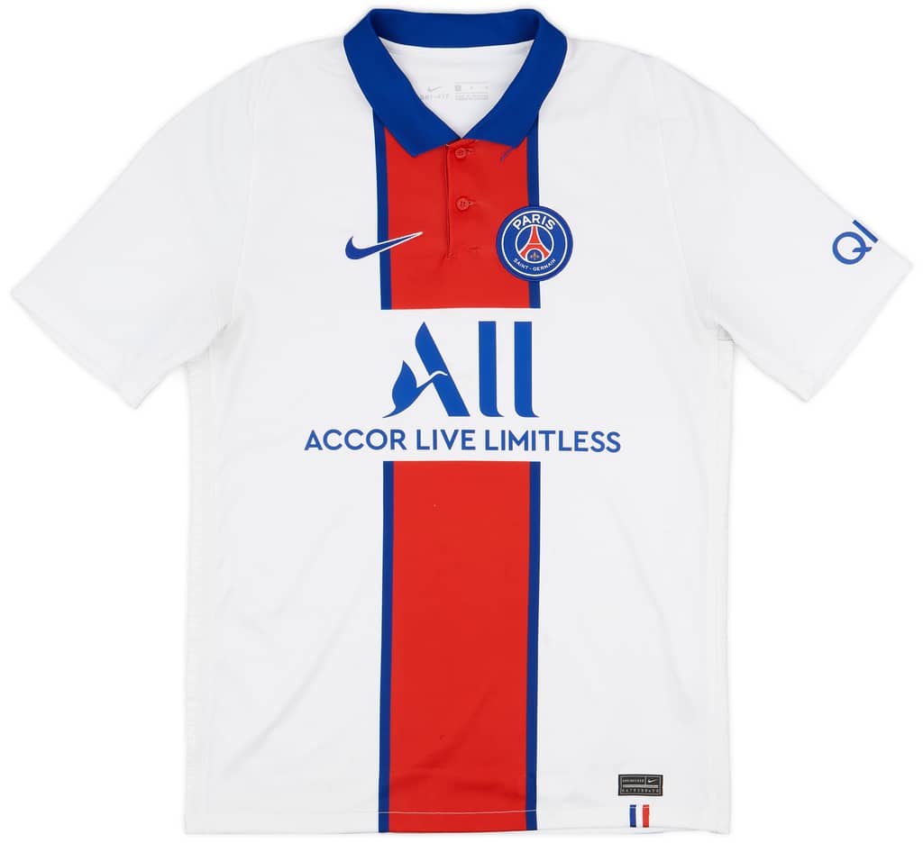 2020-21 Paris Saint-Germain Away Shirt - 8/10 - (M)