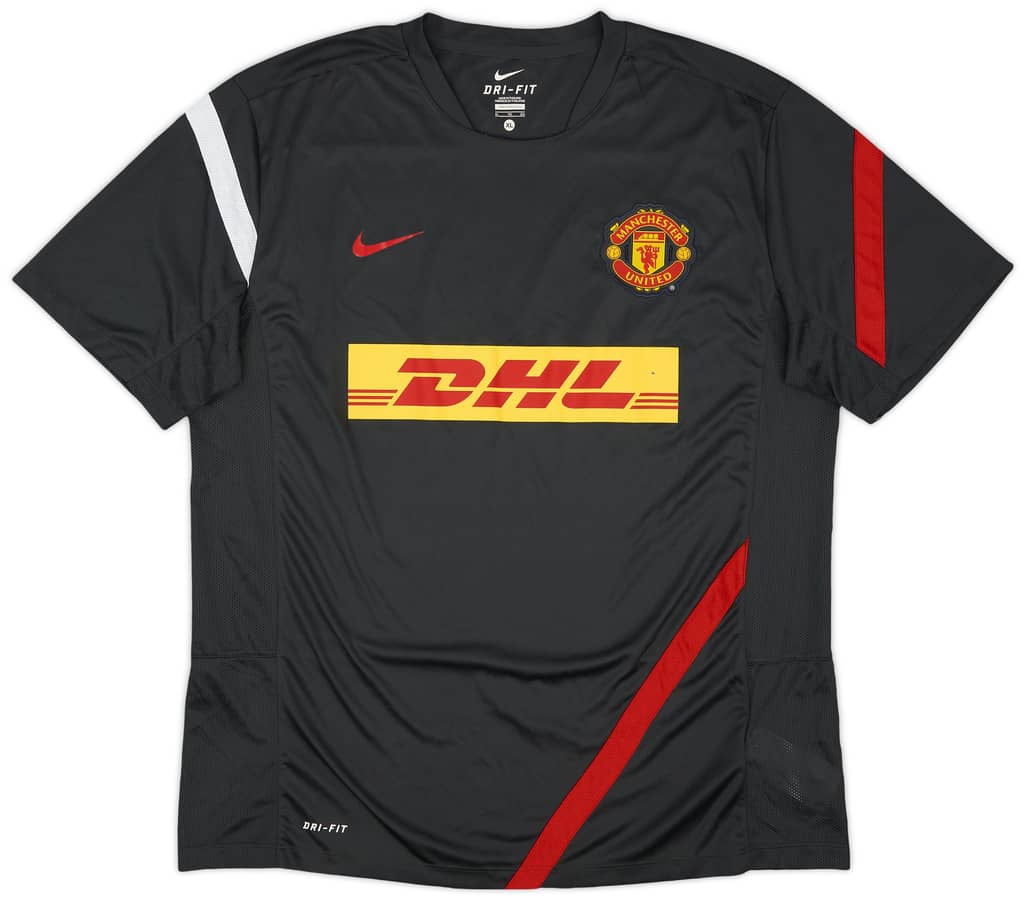 2012-13 Manchester United Nike Training Shirt - 7/10 - (XL)