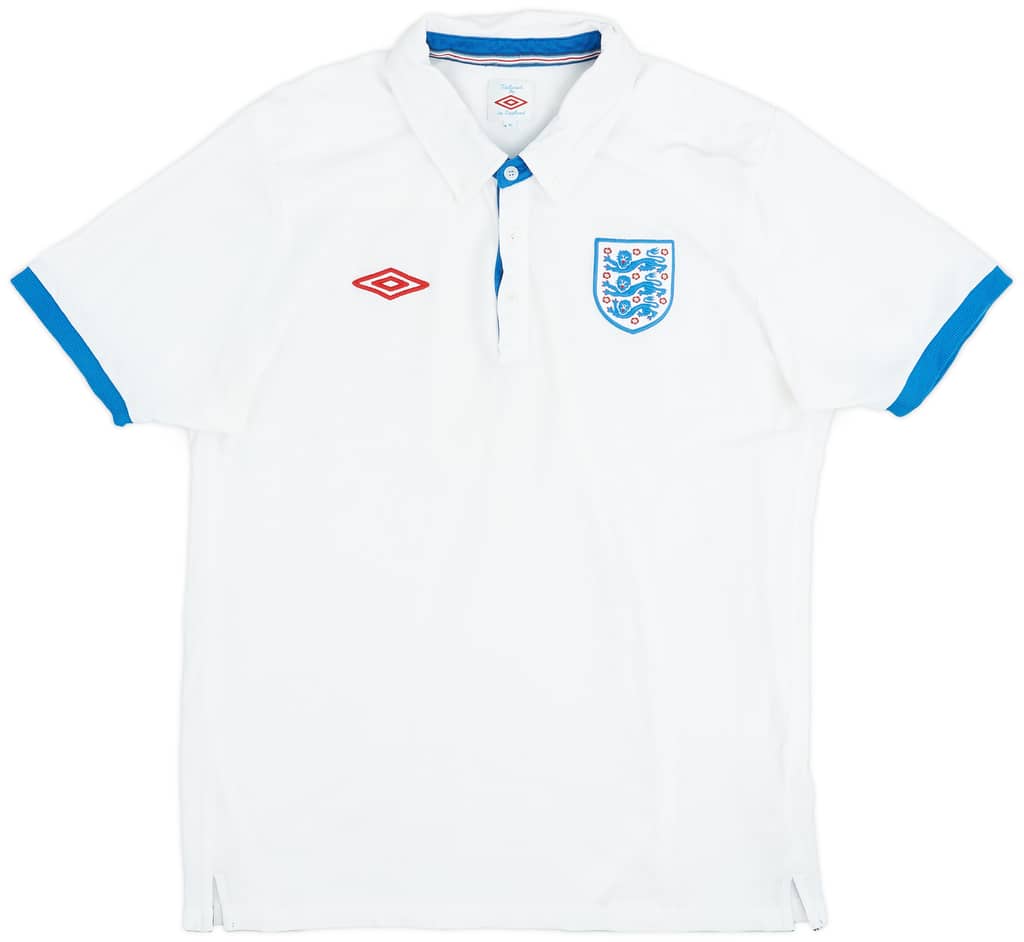 2010-11 England Umbro Polo Shirt - 8/10 - (XL)