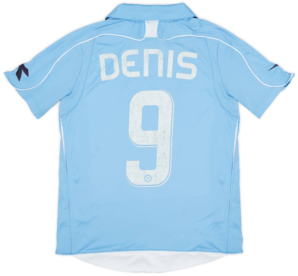 2008-09 Napoli Home Shirt Denis #9 - 5/10 - (S)