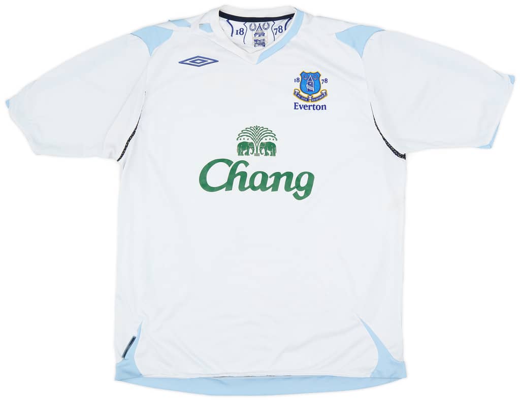 2006-07 Everton Away Shirt - 5/10 - (XL)
