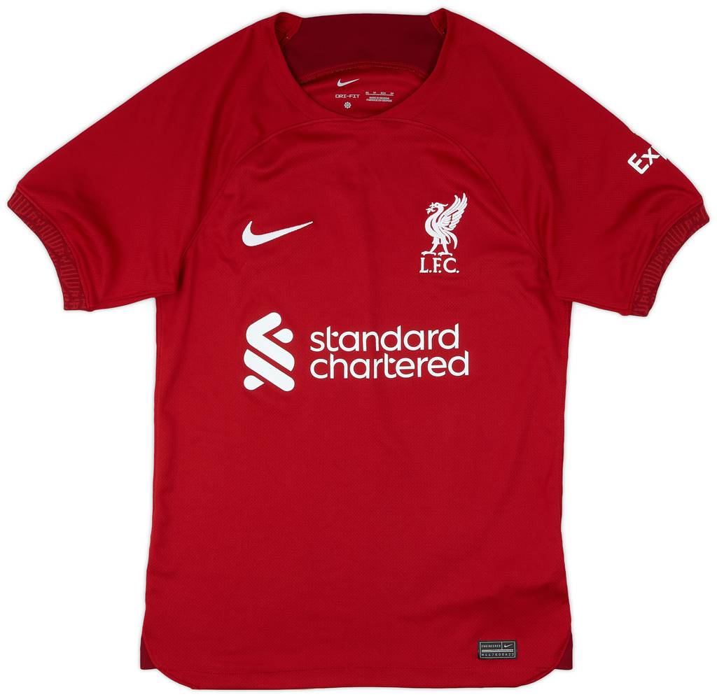 2022-23 Liverpool Home Shirt - 9/10 - (XS)