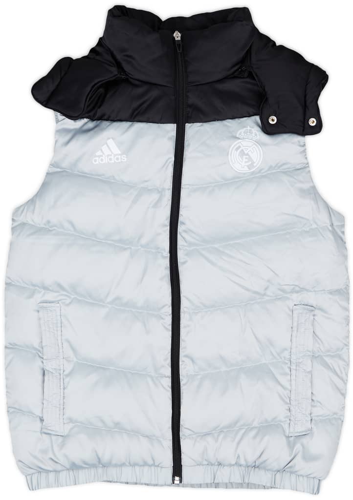 2015-16 Real Madrid adidas Hooded Gilet - 7/10 - (S)
