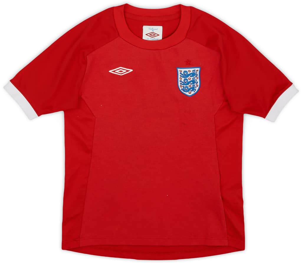 2010-11 England Away Shirt - 8/10 - (6-7 Years)