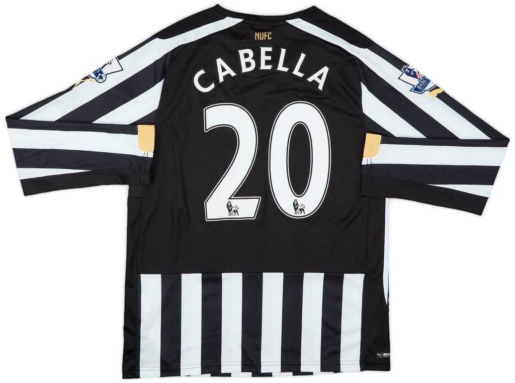 2014-15 Newcastle Home L/S Shirt Cabella #20 - 9/10 - (S)