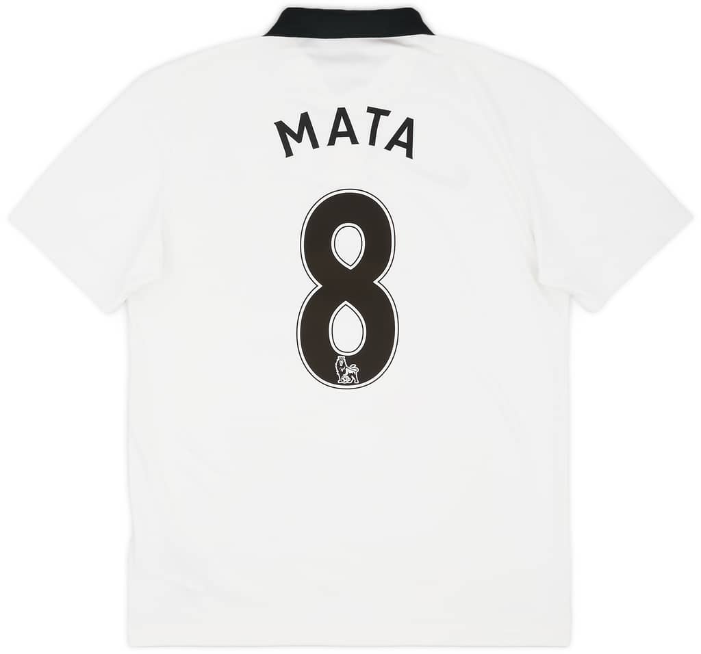 2014-15 Manchester United Away Shirt Mata #8 - 8/10 - (M)