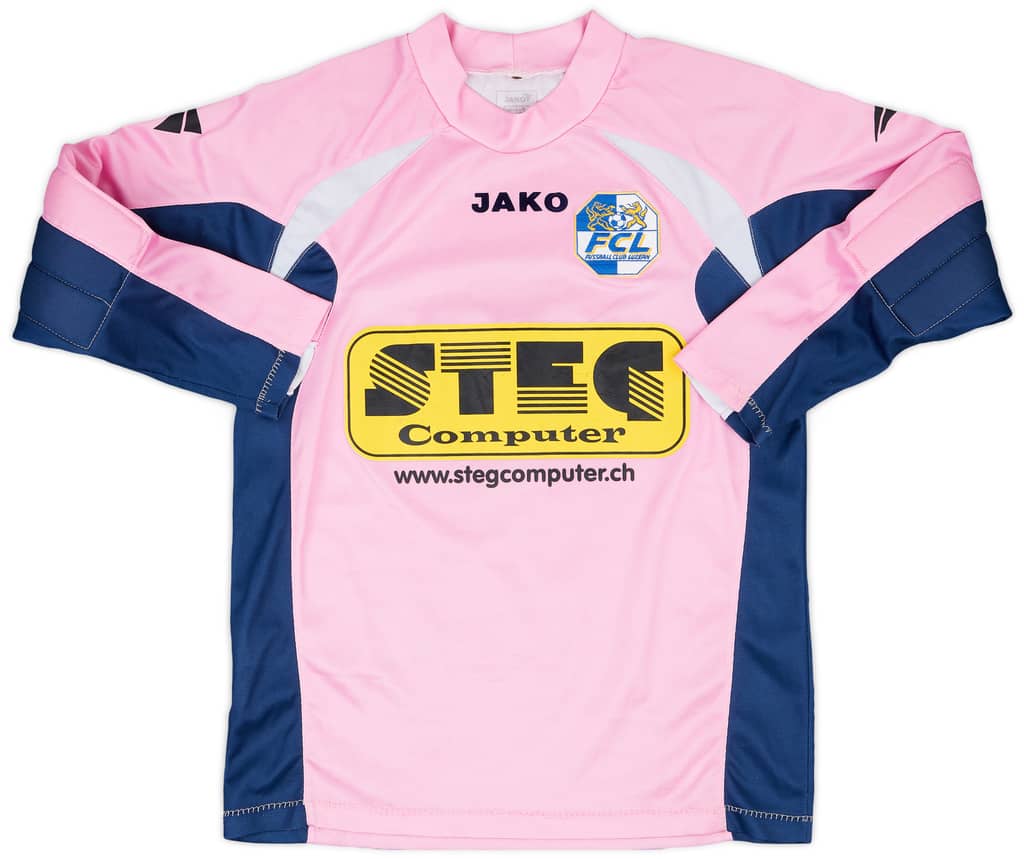 2005-06 FC Luzern GK Shirt Zibung #1 - 8/10 - (S)