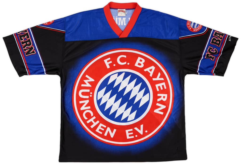 1990s Bayern Munich Nutmeg Graphic Shirt - 9/10 - (L)