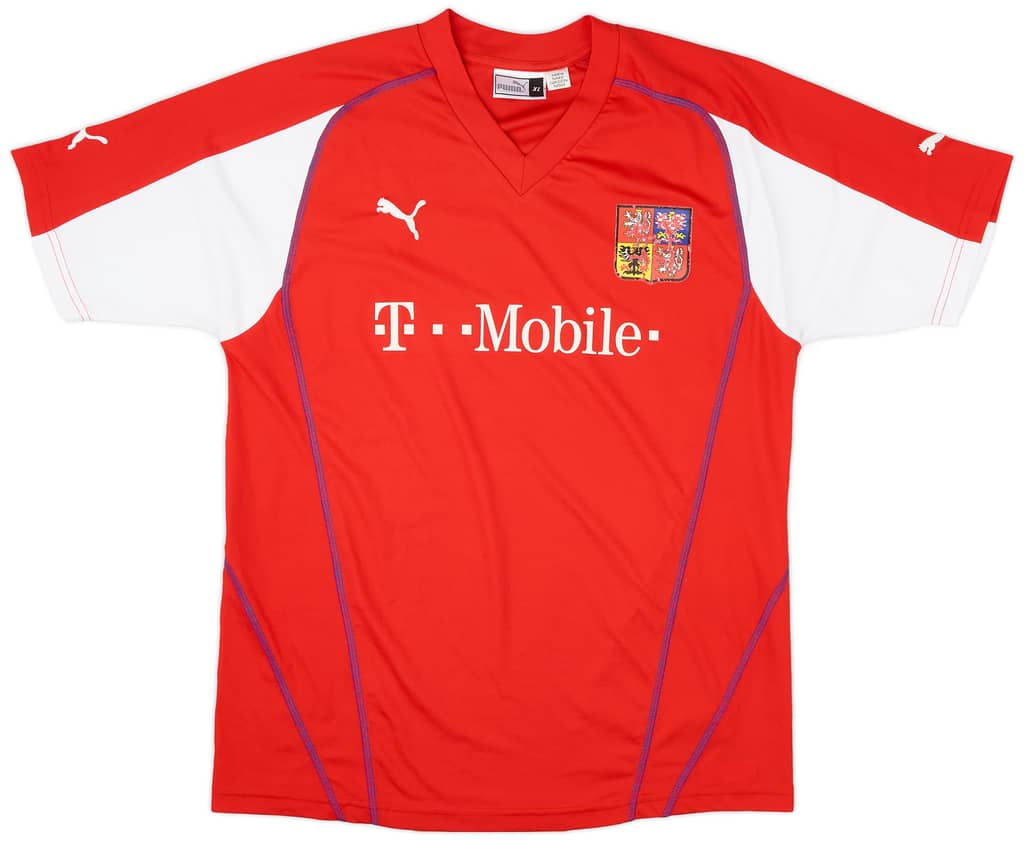 2003-04 Czech Republic Home Shirt - 5/10 - (XL)